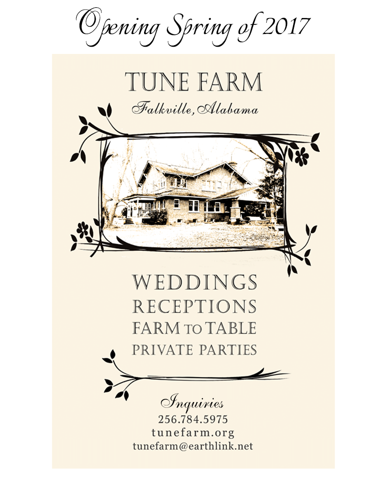 North Alabama Tune Farm Weddings and Events